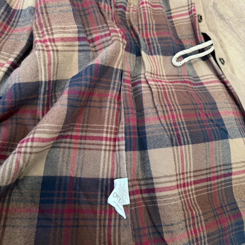 Gramicci Field Jacket Women M Brown Snap Embroidery Artisan Cargo Gorpcore Lined - Picture 7 of 14